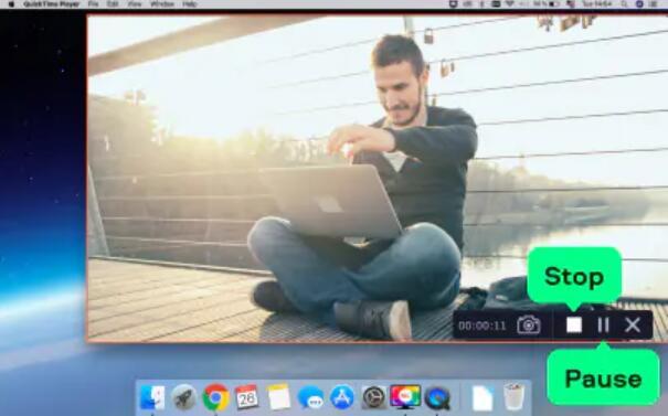 How to Record Screen on Mac with Movavi Screen Recorder - Step 3